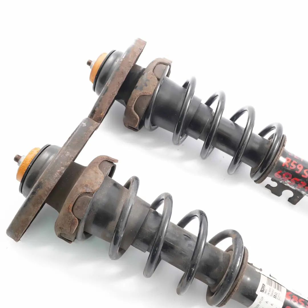 Mini R59 Molla Puntone Sospensione Posteriore Sinistra Destra Ammortizzatore Set - SKU 6857140 - Numero di parte 6857140