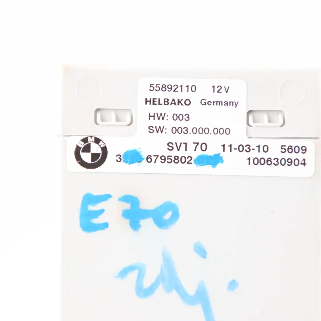 Módulo Servotronic BMW X5 E70 LCI Unidad Control Dirección Servo SVT 6795802 para con número de pieza 6857209 Módulo Servotronic BMW X5 E70 LCI Unidad Control Dirección Servo SVT 6795802 - SKU 6857209 - Número de pieza 6857209