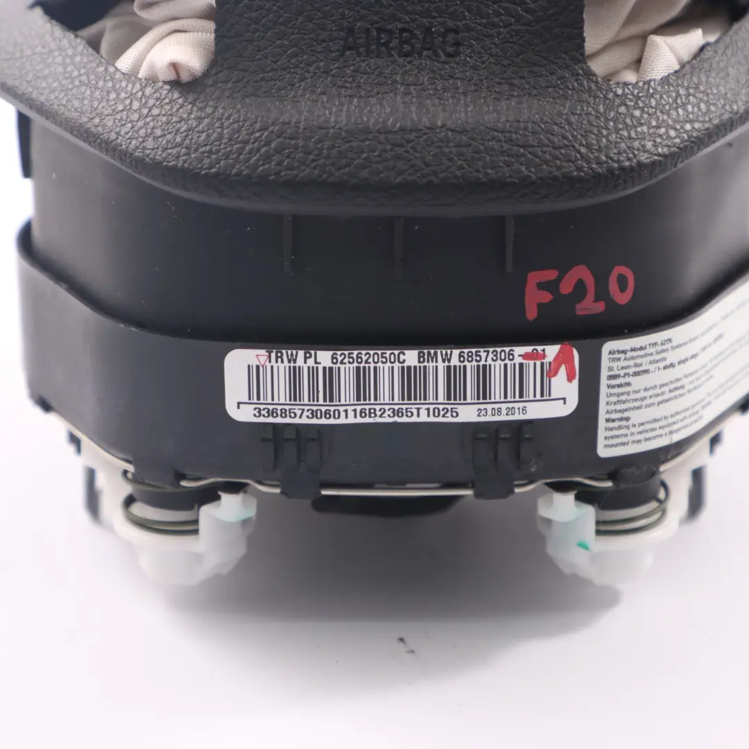 BMW F20 F30 LCI Volant sport Module airbag côté conducteur ENDOMMAGÉ - SKU 6857306-1 - Numéro de pièce 6857306