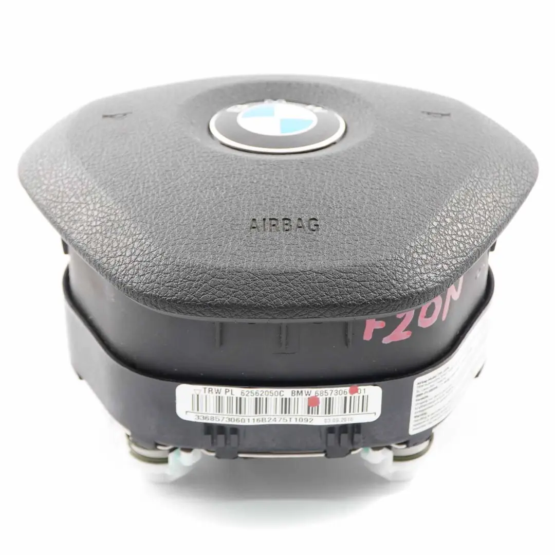 BMW F20 F30 LCI Sport Line Steering Wheel Driver's Side Airbag Module - SKU 6857306 - Part number 6857306