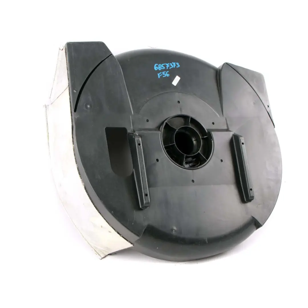 Emergency Spare Wheel Well Cover Cup to Mini F55 F56 with Part number 6857373 Mini F55 F56 Emergency Spare Wheel Well Cover Cup - SKU 6857373 - Part number 6857373