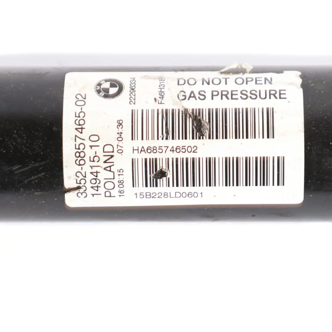 Amortiguador de Suspensión Trasera Derecha Izquierda para BMW F46 F45 con número de pieza 6857465 BMW F46 F45 Amortiguador de Suspensión Trasera Derecha Izquierda - SKU 6857465 - Número de pieza 6857465
