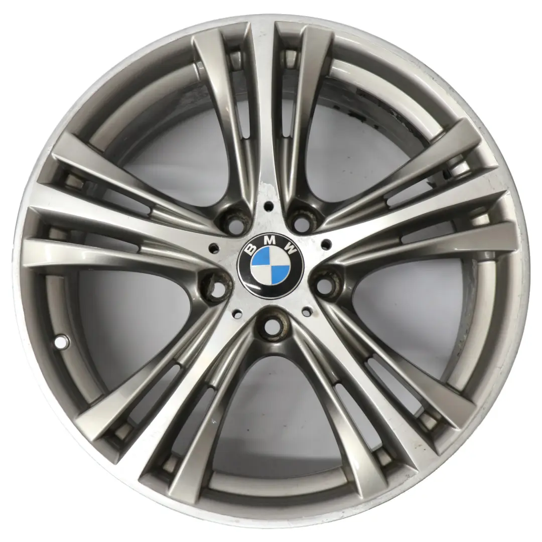 Ferric Grau Leicht metall felge vorne 19" Stern speiche 407 8J für BMW F30 mit Teilenummer 6857565 BMW F30 Ferric Grau Leicht metall felge vorne 19" Stern speiche 407 8J - SKU 6857565-1 - Teilenummer 6857565