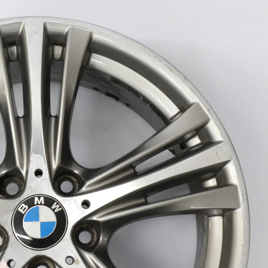 Jante roue avant alliage gris ferrique 19" Star Spoke 8J ET:36 pour BMW F30 à propos du numéro de pièce 6857565 BMW F30 Jante roue avant alliage gris ferrique 19" Star Spoke 8J ET:36 - SKU 6857565-1 - Numéro de pièce 6857565
