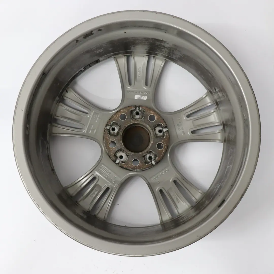 BMW F30 Ferric Grey Front Alloy Wheel Rim 19" Star Spoke 407 8J ET:36 - SKU 6857565-1 - Part number 6857565