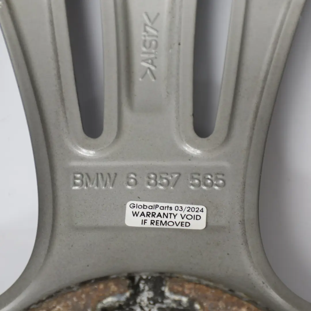 Ferric Grau Leicht metall felge vorne 19" Stern speiche 407 8J für BMW F30 mit Teilenummer 6857565 BMW F30 Ferric Grau Leicht metall felge vorne 19" Stern speiche 407 8J - SKU 6857565-1 - Teilenummer 6857565