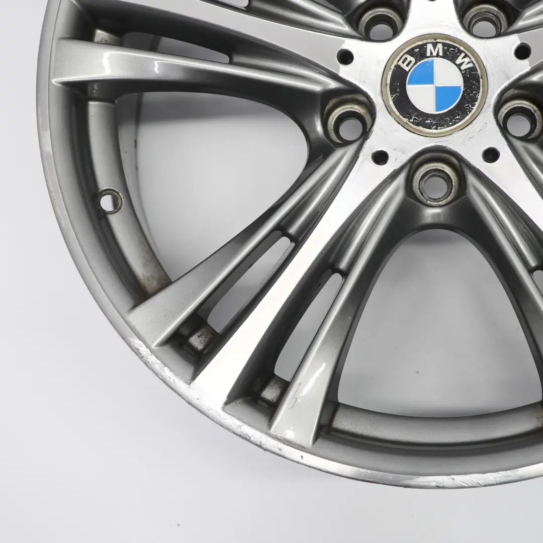 BMW F30 Ferric Grey Front Alloy Wheel Rim 19" Star Spoke 407 8J ET:36 - SKU 6857565-2 - Part number 6857565