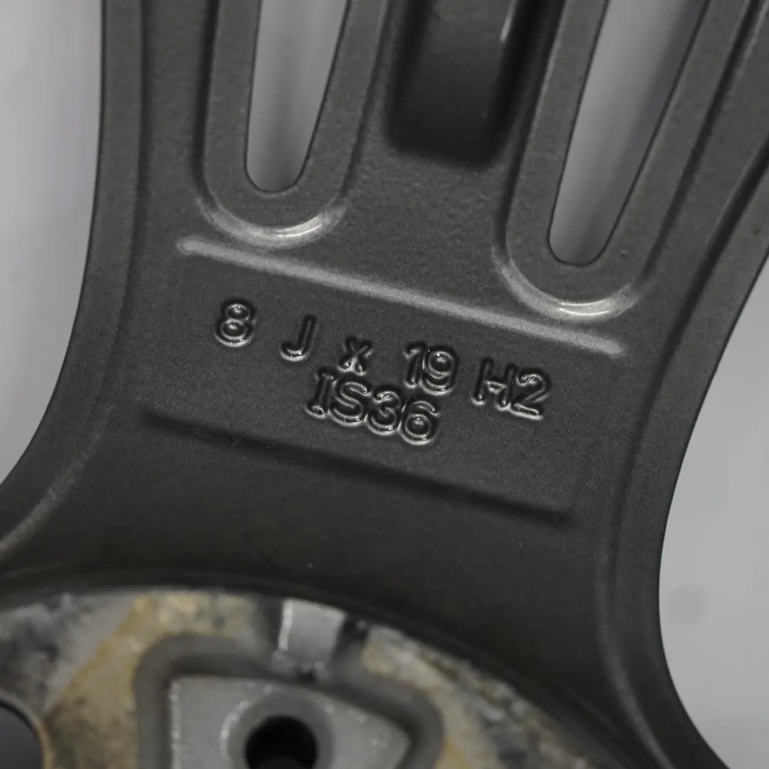 Ferric Grigio Cerchio anteriore lega 19" raggi stellati 407 8J per BMW F30 con numero di parte 6857565 BMW F30 Ferric Grigio Cerchio anteriore lega 19" raggi stellati 407 8J - SKU 6857565-2 - Numero di parte 6857565