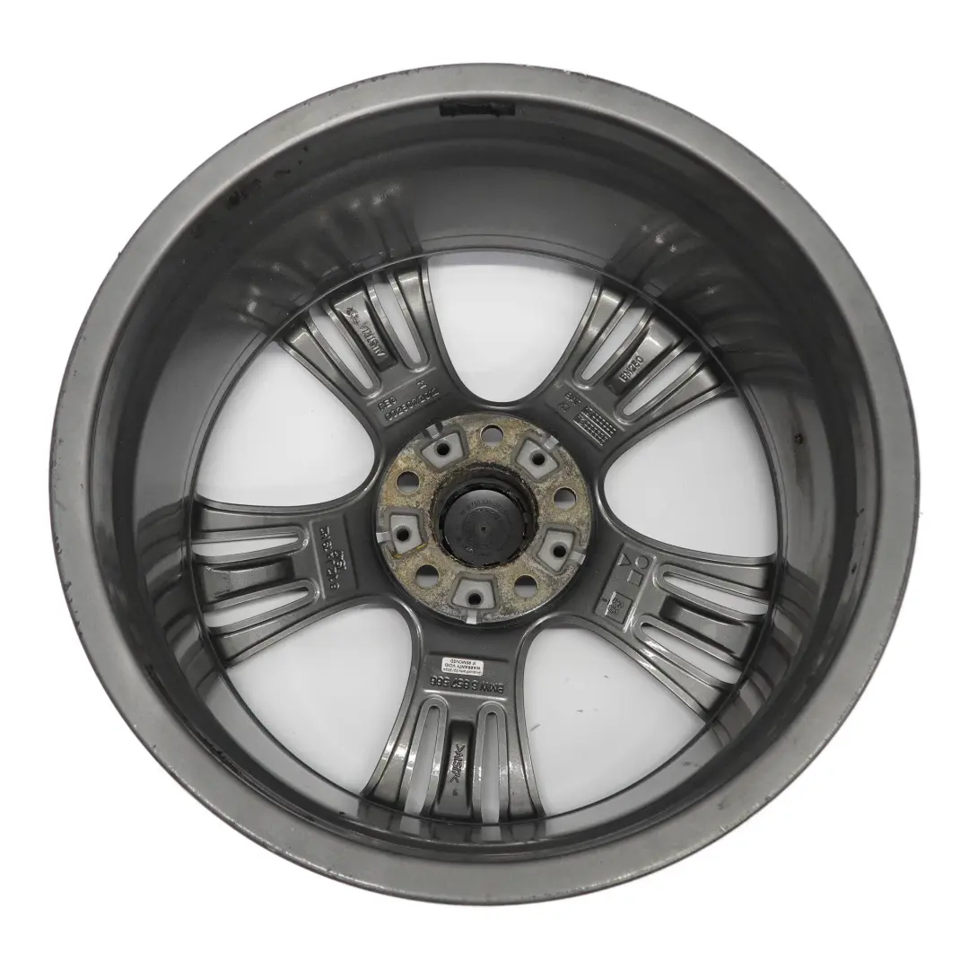 BMW F30 Ferric Grigio Cerchio posteriore lega 19" 8,5J ET:47 Star Spoke - SKU 6857566-1 - Numero di parte 6857566