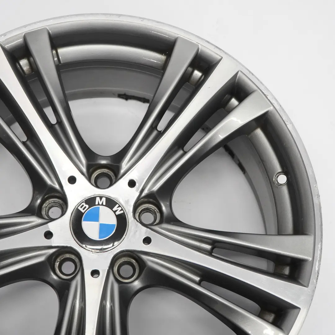 BMW F30 Ferric Jante arrière alliage gris 19" 8,5J ET:47 Star Spoke 407 - SKU 6857566-1 - Numéro de pièce 6857566