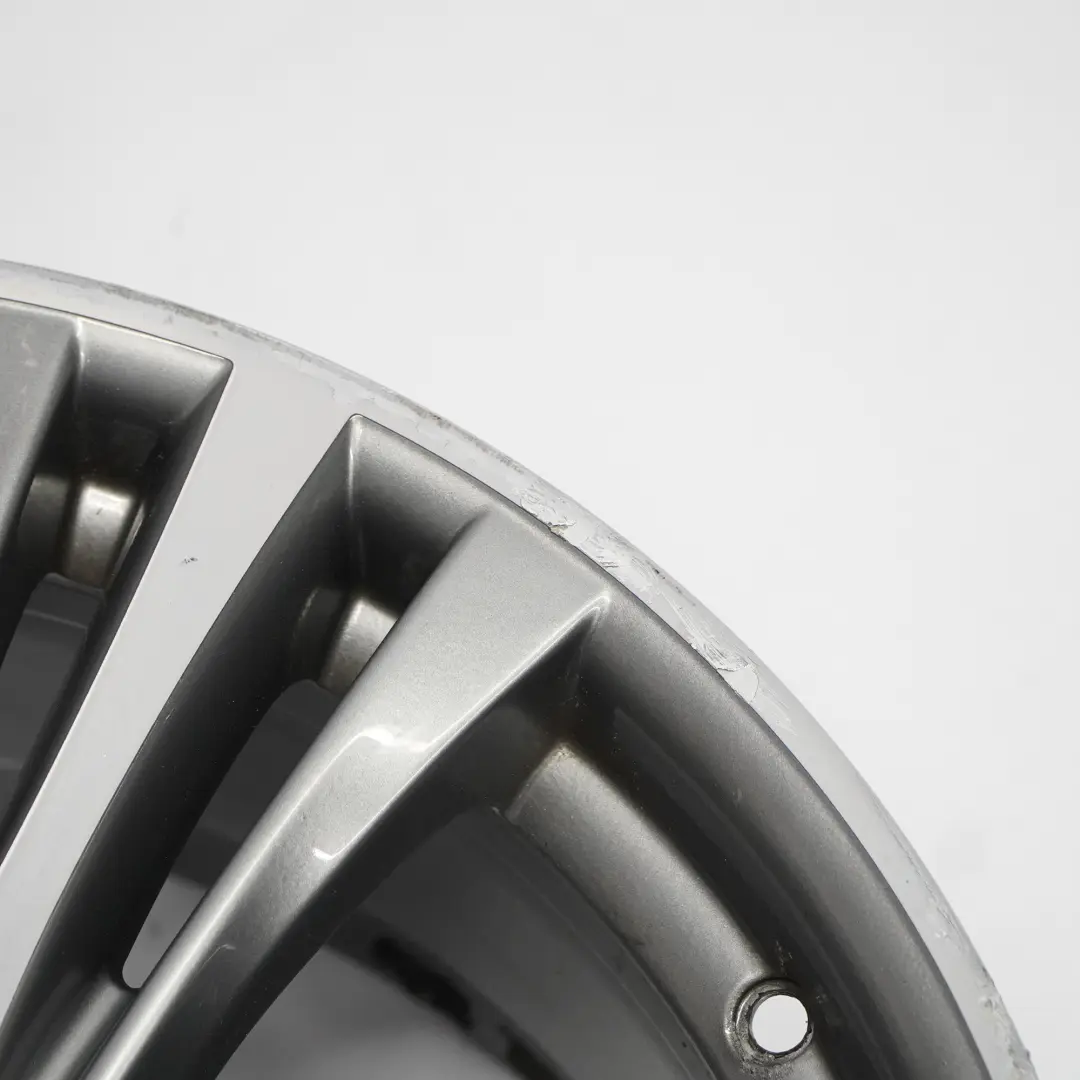 Ferric Grey Rear Alloy Wheel Rim 19" 8,5J ET:47 Star Spoke 407 to BMW F30 with Part number 6857566 BMW F30 Ferric Grey Rear Alloy Wheel Rim 19" 8,5J ET:47 Star Spoke 407 - SKU 6857566-1 - Part number 6857566