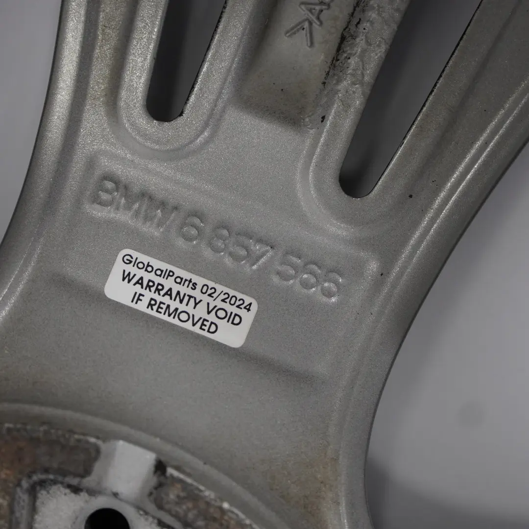 BMW F30 Ferric Grey Rear Alloy Wheel Rim 19" 8,5J ET:47 Star Spoke 407 - SKU 6857566-2 - Part number 6857566