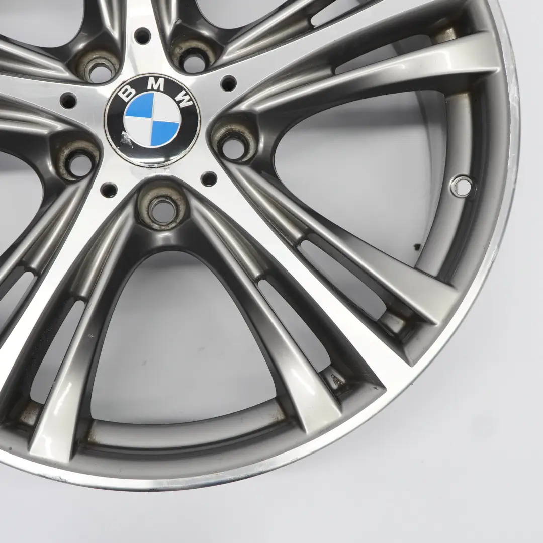 BMW F30 Ferric Jante arrière alliage gris 19" 8,5J ET:47 Star Spoke 407 - SKU 6857566-2 - Numéro de pièce 6857566