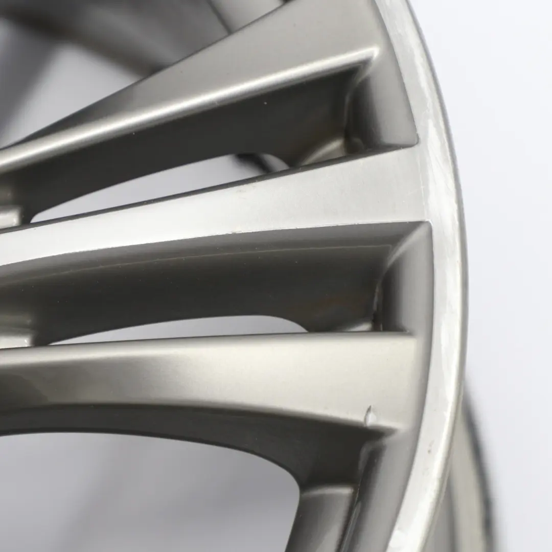 Ferric Grey Rear Alloy Wheel Rim 19" 8,5J ET:47 Star Spoke 407 to BMW F30 with Part number 6857566 BMW F30 Ferric Grey Rear Alloy Wheel Rim 19" 8,5J ET:47 Star Spoke 407 - SKU 6857566-3 - Part number 6857566