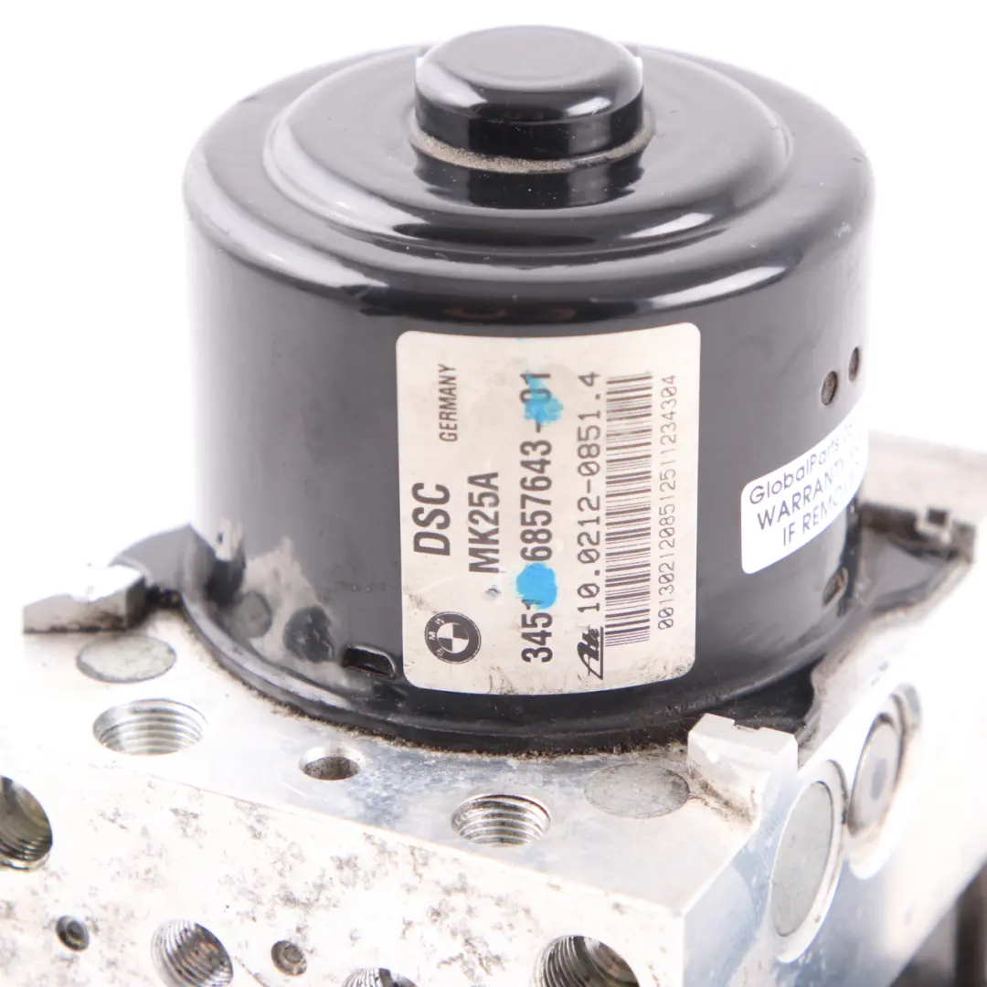 Brake Pump Unit BMW X3 F25 X4 F26 ABS DSC Pump Control Module 6857643 to with Part number 6857644 Brake Pump Unit BMW X3 F25 X4 F26 ABS DSC Pump Control Module 6857643 - SKU 6857644 - Part number 6857644