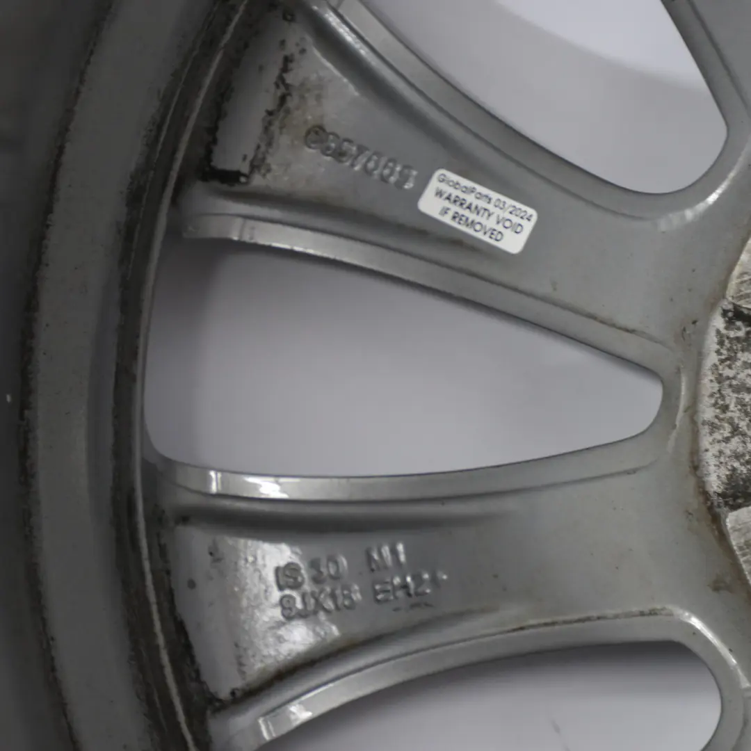 Felge Leichtmetallfelge Turbine Styling 452 8J 18" ET:30 für BMW F10 F12 mit Teilenummer 6857665 BMW F10 F12 Felge Leichtmetallfelge Turbine Styling 452 8J 18" ET:30 - SKU 6857665-1 - Teilenummer 6857665