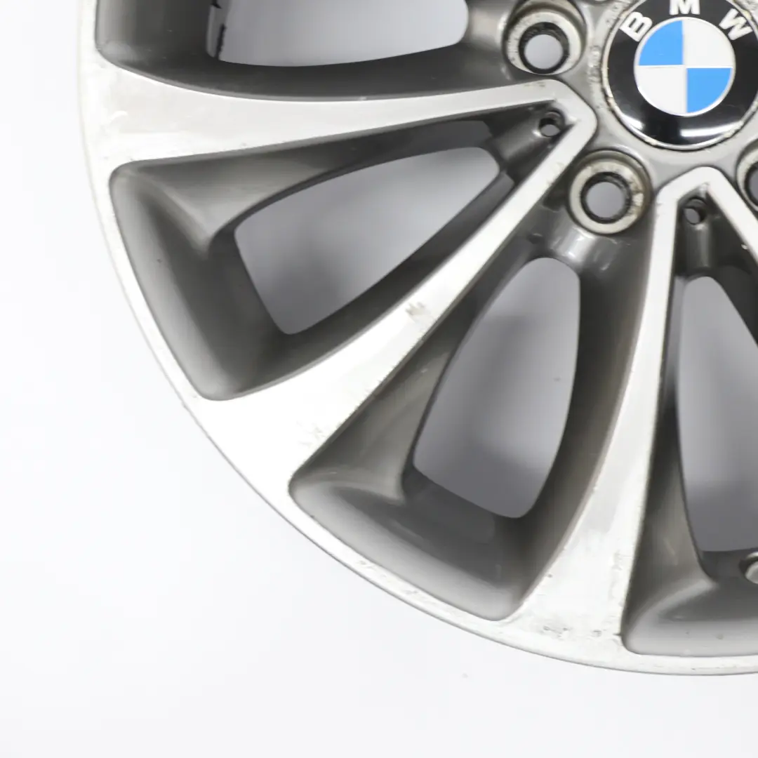Light Alloy Rim Turbine Styling 452 8J 18" ET:30 to BMW F10 F12 Wheel with Part number 6857665 BMW F10 F12 Wheel Light Alloy Rim Turbine Styling 452 8J 18" ET:30 - SKU 6857665-2 - Part number 6857665