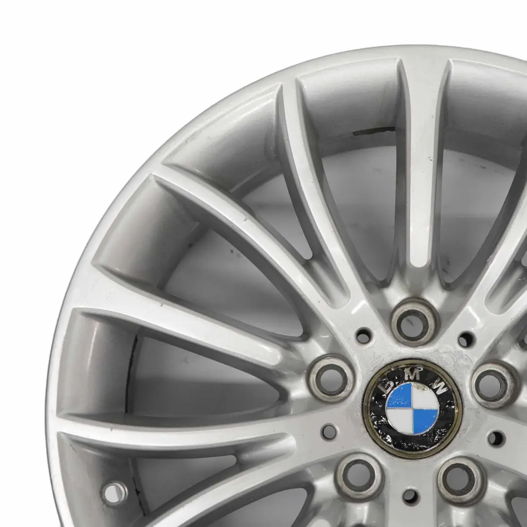 Alloy Wheel Rim 18" Multispoke 454 8J ET:30 to BMW F10 F11 F12 Silver with Part number 6857668 BMW F10 F11 F12 Silver Alloy Wheel Rim 18" Multispoke 454 8J ET:30 - SKU 6857668-3 - Part number 6857668