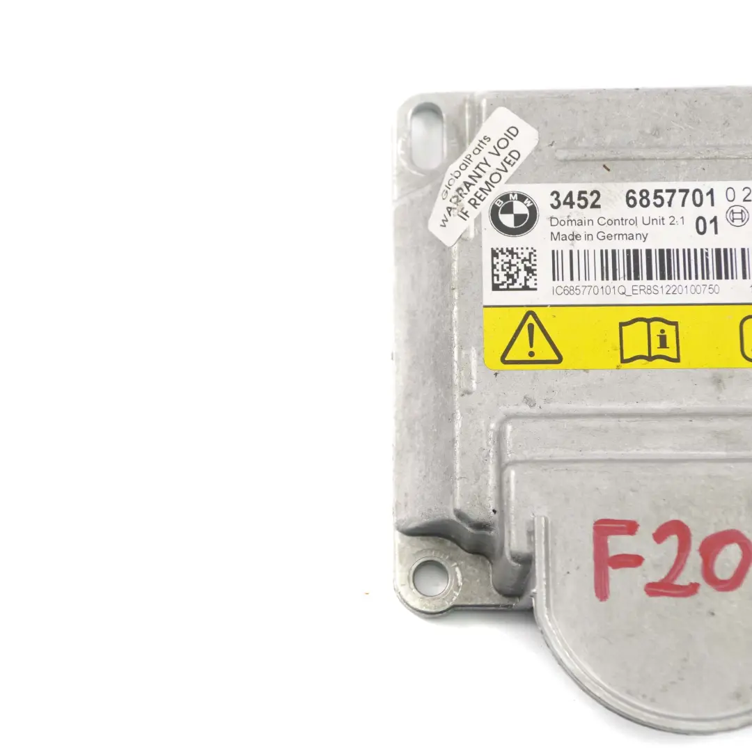 BMW 1 2 3 F20 F21 F22 F30 F31 ECU ICM Plus Control Unit Module - SKU 6857701 - Part number 6863433
