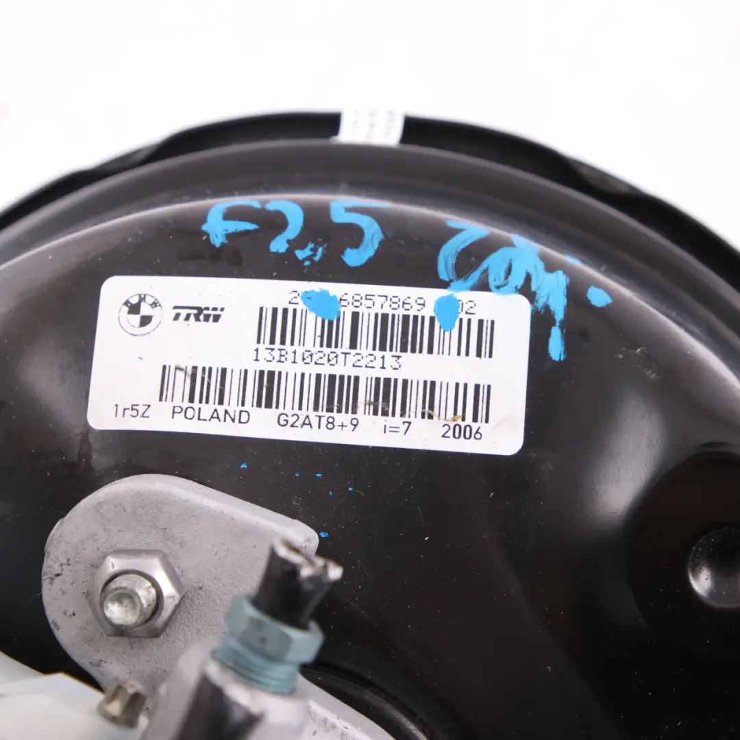 Servo de frein BMW X3 F25 Unité de contrôle du maître-cylindre pour à propos du numéro de pièce 6857869 Servo de frein BMW X3 F25 Unité de contrôle du maître-cylindre - SKU 6857869 - Numéro de pièce 6857869