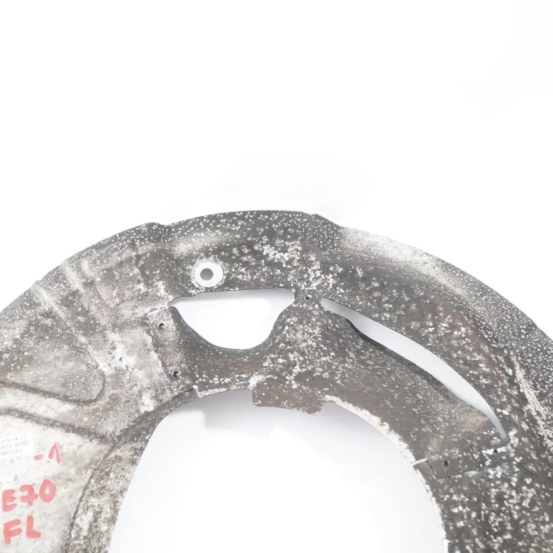 Vorne Links Bremsscheibe Schutzblech Ankerblech für BMW X5 X6 E70 E71 mit Teilenummer 6857977 BMW X5 X6 E70 E71 Vorne Links Bremsscheibe Schutzblech Ankerblech - SKU 6857977 - Teilenummer 6857977