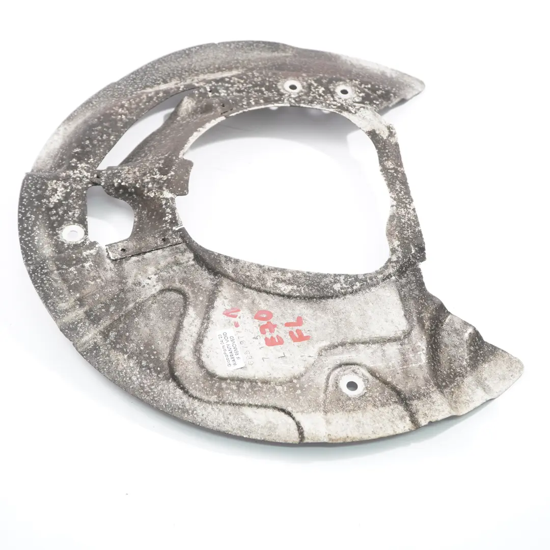 Freno BMW X5 E70 X6 E71 Protezione Ruota Anteriore Sinistro per Disco con numero di parte 6857977 Disco Freno BMW X5 E70 X6 E71 Protezione Ruota Anteriore Sinistro - SKU 6857977 - Numero di parte 6857977