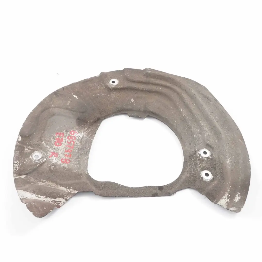 Brake Disc Plate BMW X5 E70 Front Right O/S Wheel Protection Cover to with Part number 6857978 Brake Disc Plate BMW X5 E70 Front Right O/S Wheel Protection Cover - SKU 6857978 - Part number 6857978