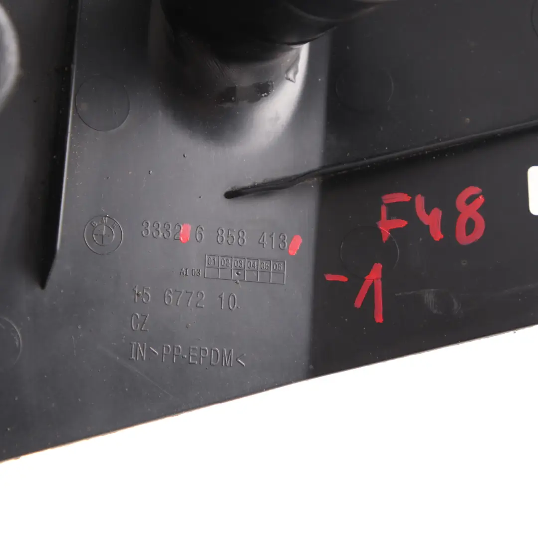 Axle Cover Left N/S Suspension Cowling Panel to BMW F40 Mini F54 F60 Rear with Part number 6858413 BMW F40 Mini F54 F60 Rear Axle Cover Left N/S Suspension Cowling Panel - SKU 6858413-1 - Part number 6858413