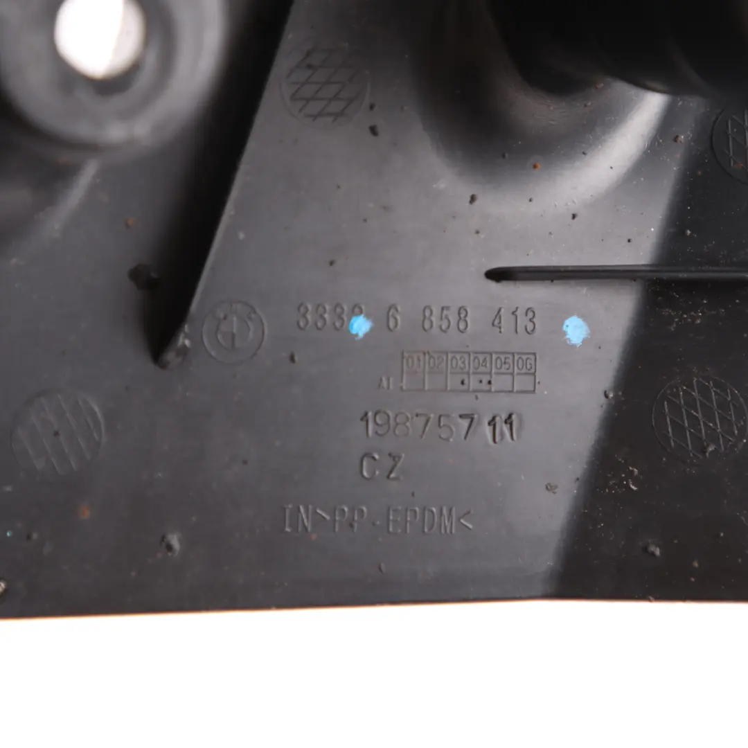 Cache de l'essieu arrière gauche Panneau suspension pour Mini F54 F60 à propos du numéro de pièce 6858413 Mini F54 F60 Cache de l'essieu arrière gauche Panneau suspension - SKU 6858413 - Numéro de pièce 6858413