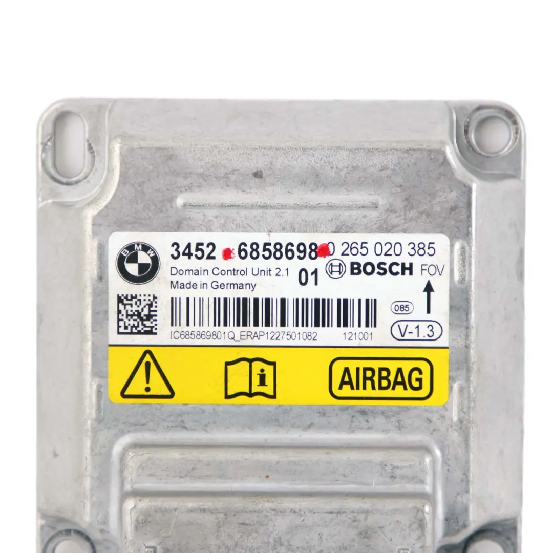 BMW F20 F21 F22 F30 F31 ECU ICM Plus Control Unit Module - SKU 6858698 - Part number 6858698