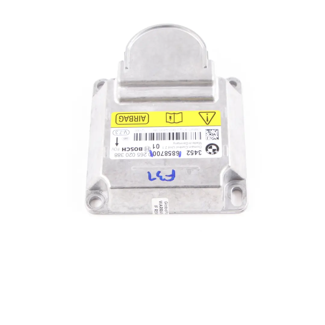  Módulo Airbag BMW F20 F21 F30 F31 F32 ECU ICM Unidad De Control Air Bag - SKU 6858700 - Número de pieza 6858700