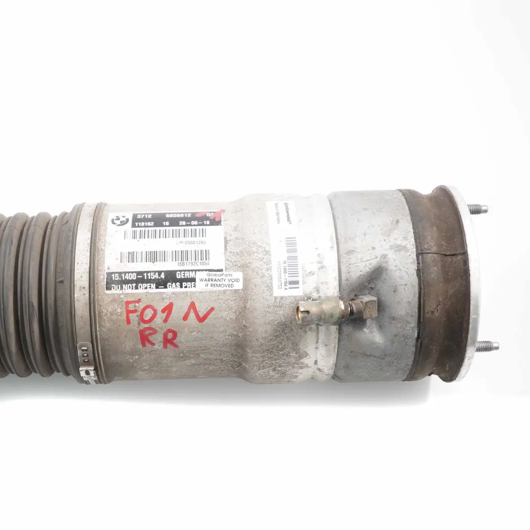 Suspension Neumatica Trasera Derecha Muelle Strut Amortiguador para BMW F01 LCI con número de pieza 6858812 BMW F01 LCI Suspension Neumatica Trasera Derecha Muelle Strut Amortiguador - SKU 6858812-1 - Número de pieza 6858812