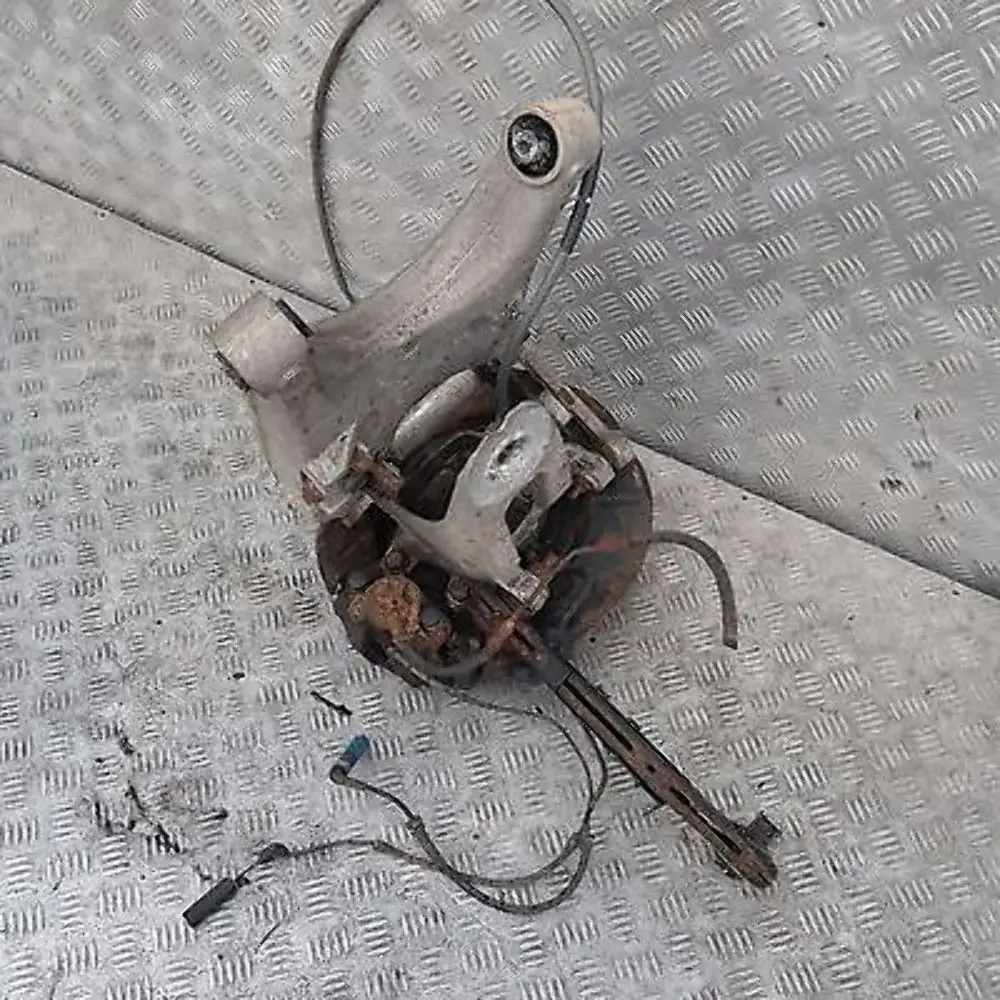 BMW X5 Series E53 3.0d M57 REAR RIGHT O/S LEG SUSPENSION AXLE BRAKE DISC CARRIER - SKU 6859678 - Part number 34216859678