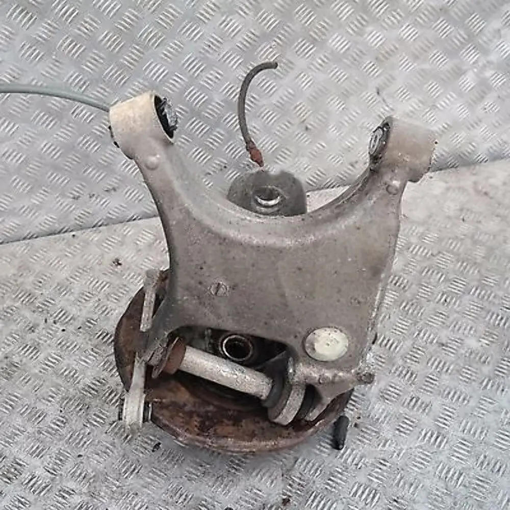 BMW X5 Series E53 3.0d M57 REAR RIGHT O/S LEG SUSPENSION AXLE BRAKE DISC CARRIER - SKU 6859678 - Part number 34216859678