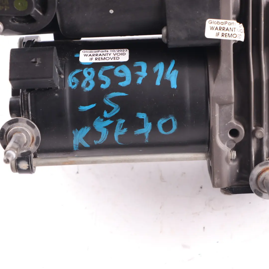 BMW X5 E70 X6 E71 Air Suspension Supply Compressor Pump Unit - SKU 6859714-5 - Part number 6859714