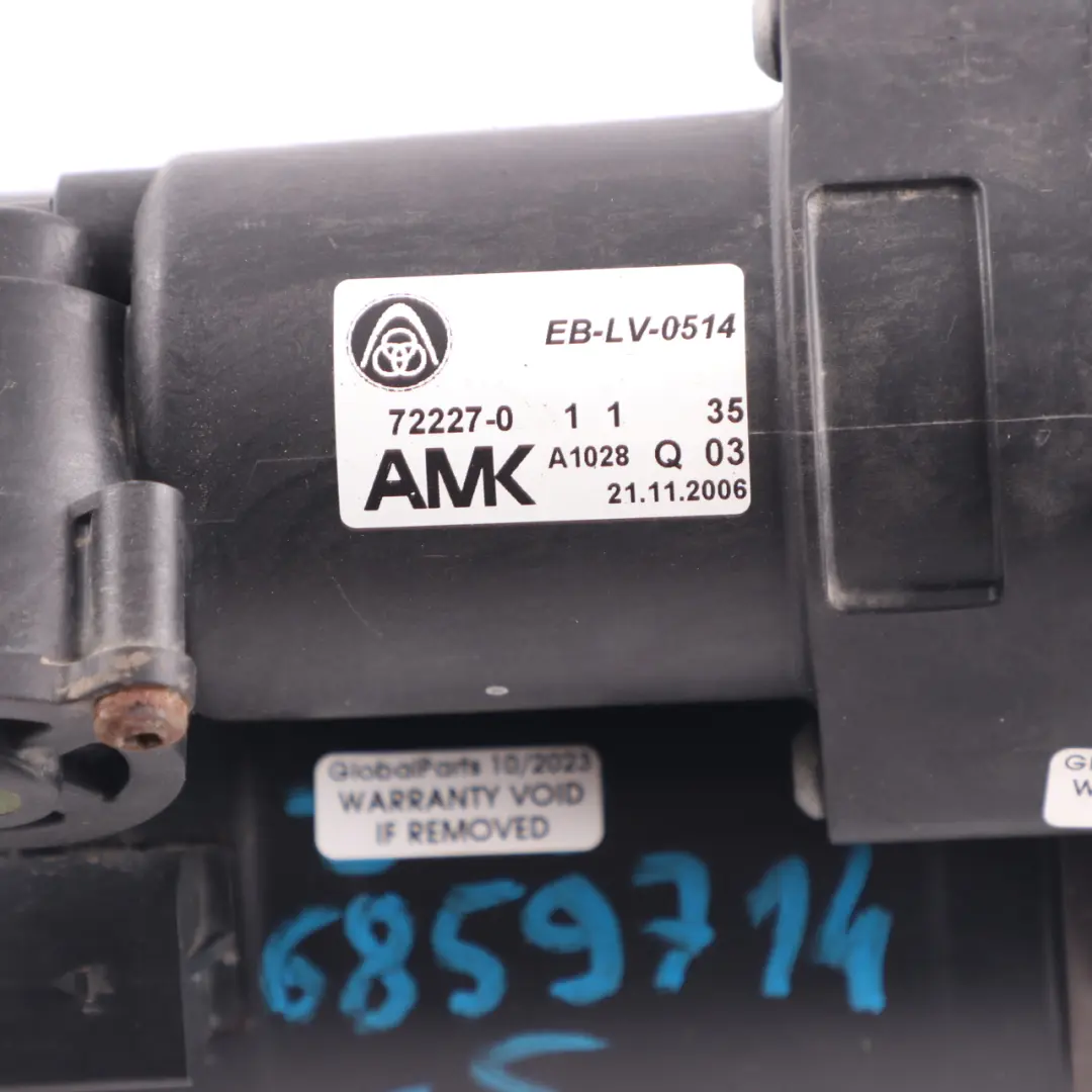 Sospensione pneumatica Alimentazione Pompa Compressore per BMW X5 E70 X6 E71 con numero di parte 6859714 BMW X5 E70 X6 E71 Sospensione pneumatica Alimentazione Pompa Compressore - SKU 6859714-5 - Numero di parte 6859714