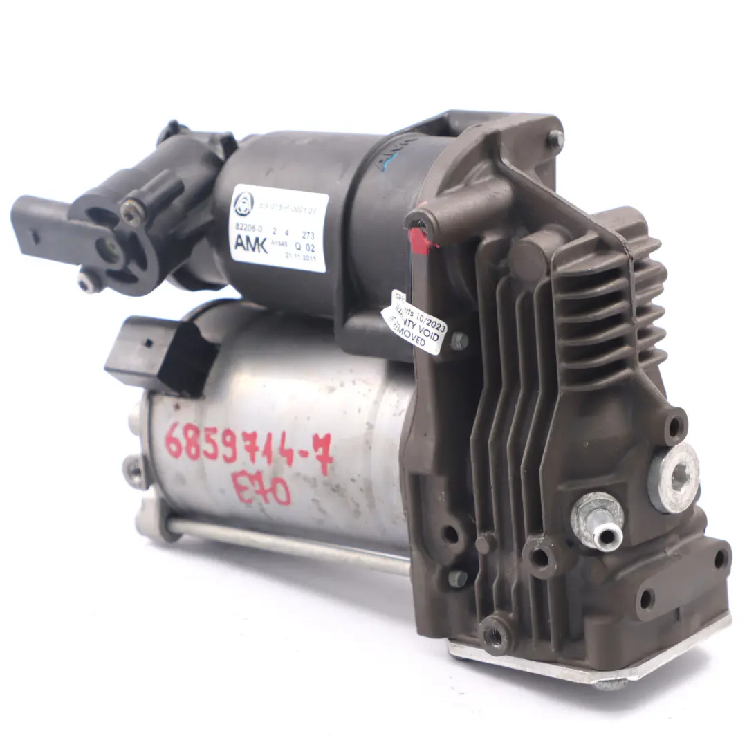 BMW X5 E70 X6 E71 Luftfederung Versorgung Kompressor Pumpe Einheit - SKU 6859714-7 - Teilenummer 6859714
