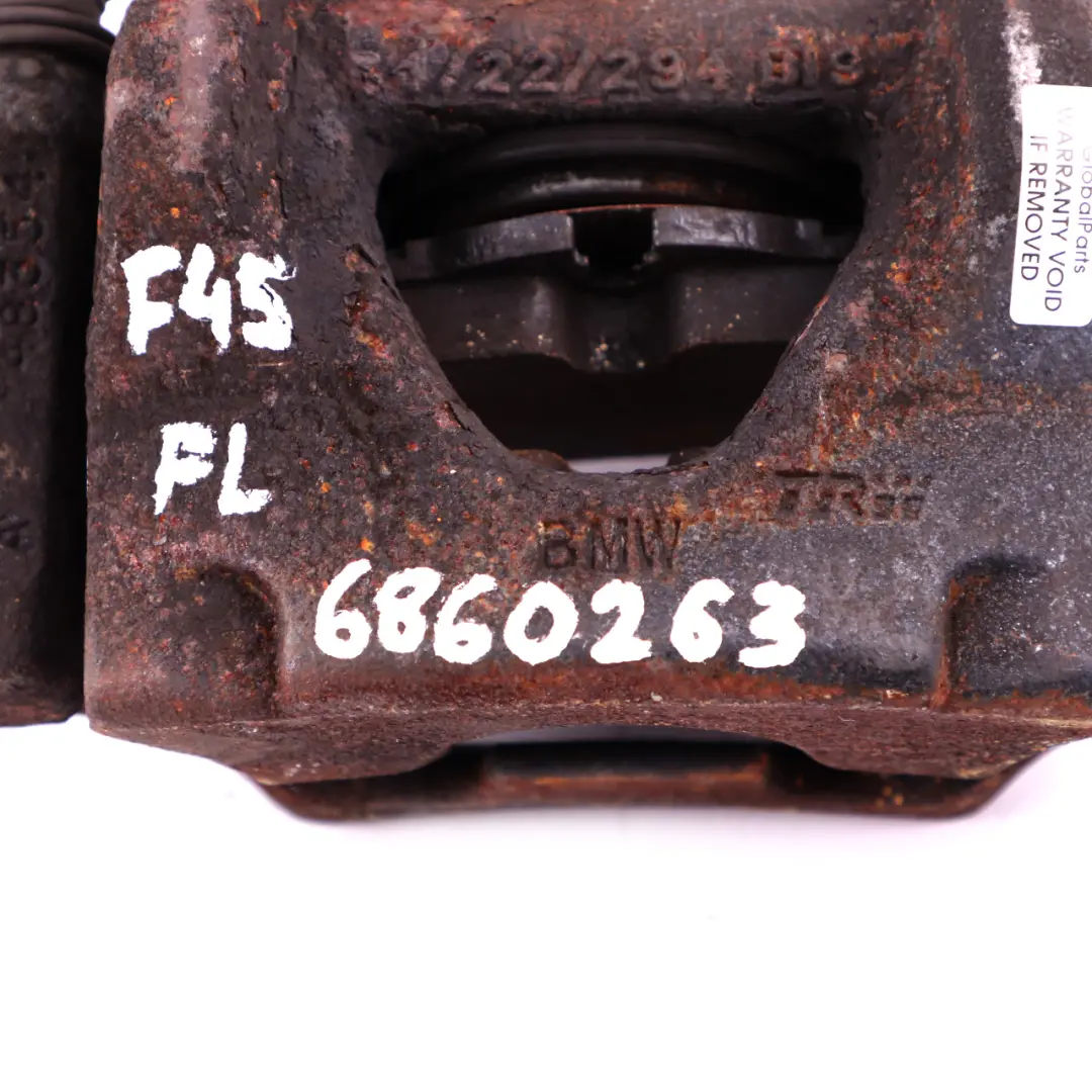 Brake Caliper BMW X1 F45 F48 Mini F55 F56 Front Brake Housing Left N/S to with Part number 6860263 Brake Caliper BMW X1 F45 F48 Mini F55 F56 Front Brake Housing Left N/S - SKU 6860263 - Part number 6860263