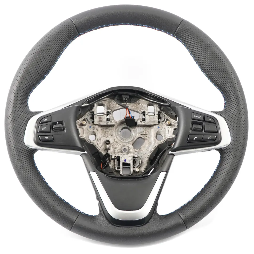 BMW F45 F46 X1 F48 X2 F39 NEW Black Leather Sport Steering Wheel M-tricolored - SKU 6860357-1 - Part number 6860357 