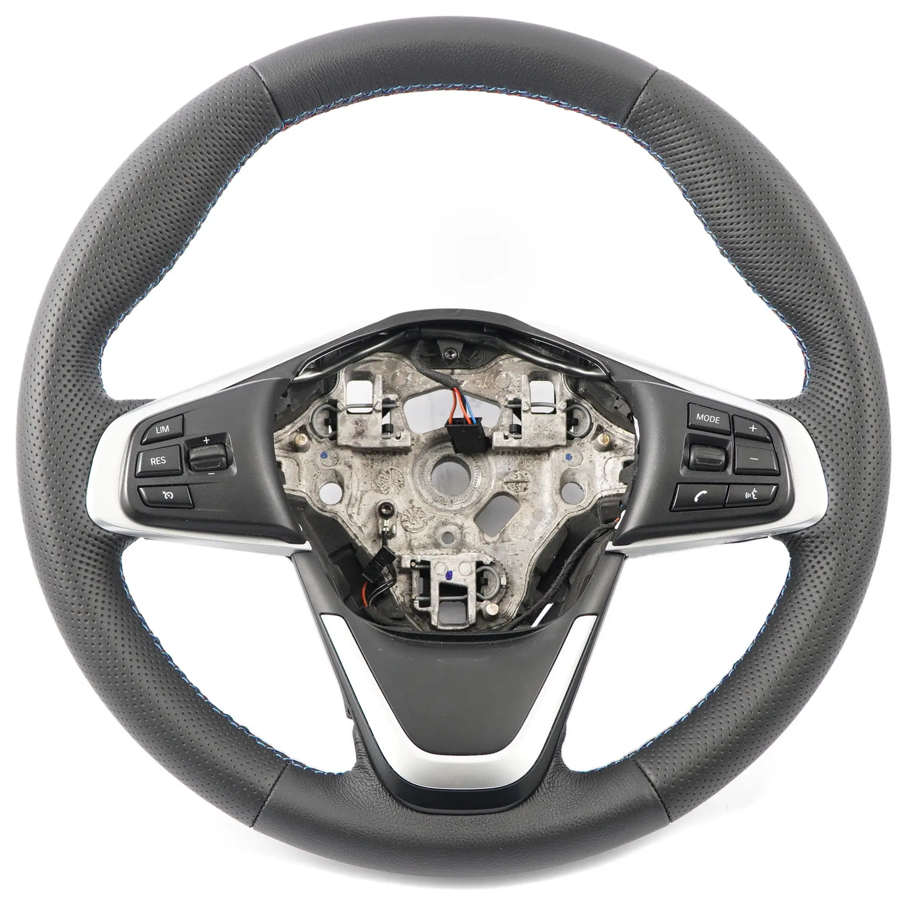 BMW F45 F46 X1 F48 X2 F39 NUEVO Volante deportivo De cuero negro M-tricolored