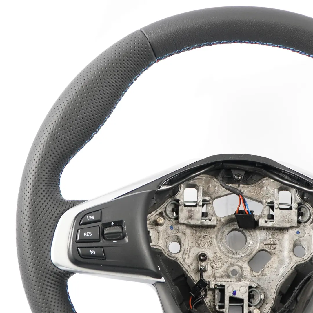 BMW F45 F46 X1 F48 X2 F39 NEW Black Leather Sport Steering Wheel M-tricolored - SKU 6860357-1 - Part number 6860357 