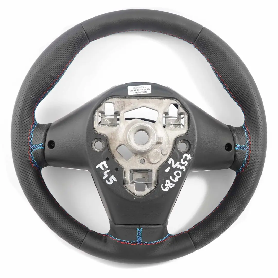 NUEVO Volante deportivo De cuero negro M-tricolored para BMW F45 F46 X1 F48 X2 F39 con número de pieza 6860357 BMW F45 F46 X1 F48 X2 F39 NUEVO Volante deportivo De cuero negro M-tricolored - SKU 6860357-2 - Número de pieza 6860357