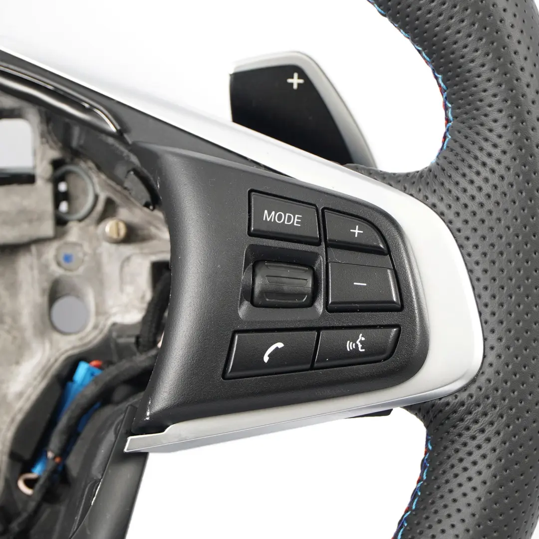 NUOVO Volante Sport Sportivo in Pelle Paddle Shift per BMW F45 F46 X1 F48 X2 F39 con numero di parte 6860361 BMW F45 F46 X1 F48 X2 F39 NUOVO Volante Sport Sportivo in Pelle Paddle Shift - SKU 6860361-2 - Numero di parte 6860361