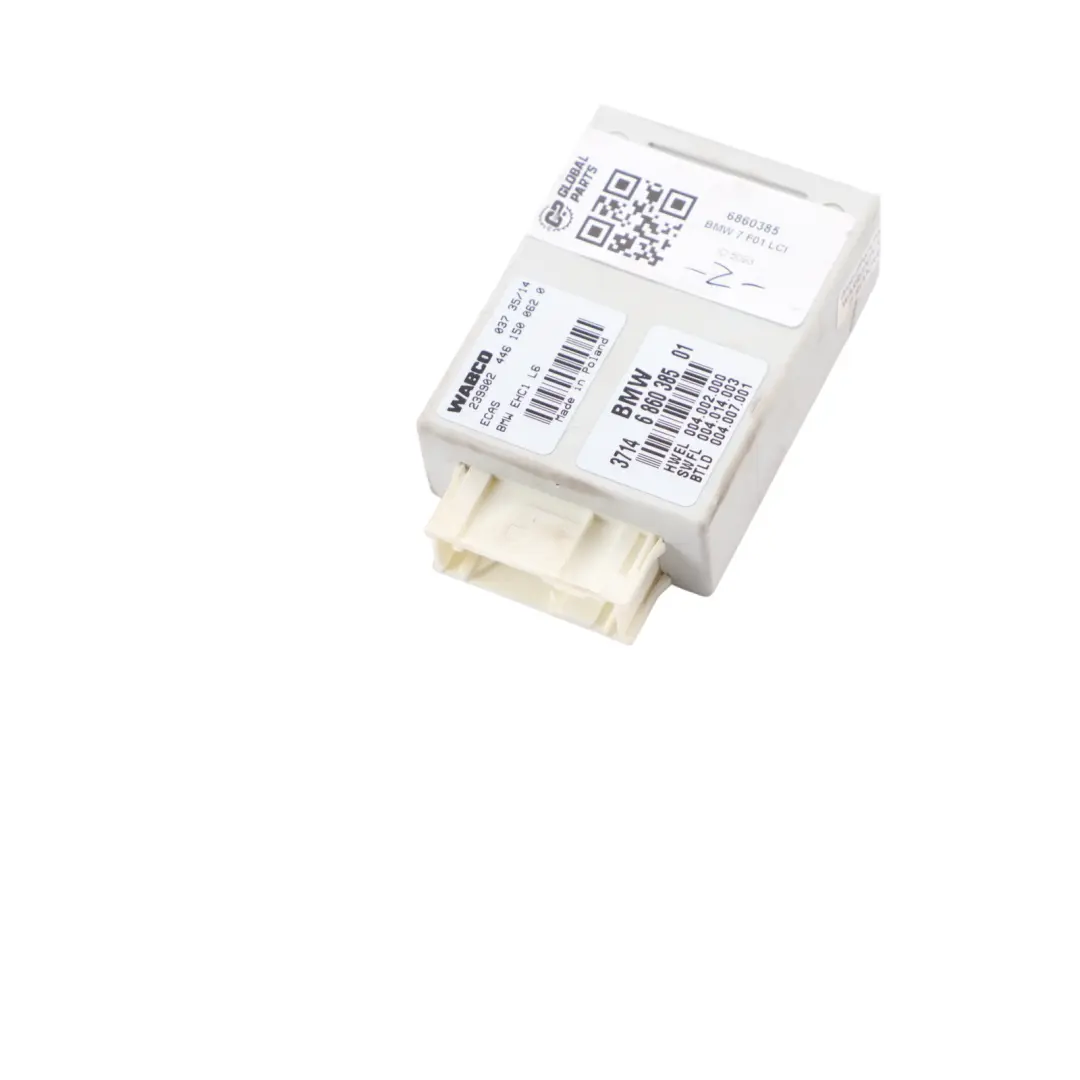 Control Unit BMW F01 F02 F07 Air Suspension Control Module ECU to with Part number 6860385 Control Unit BMW F01 F02 F07 Air Suspension Control Module ECU - SKU 6860385 - Part number 6860385