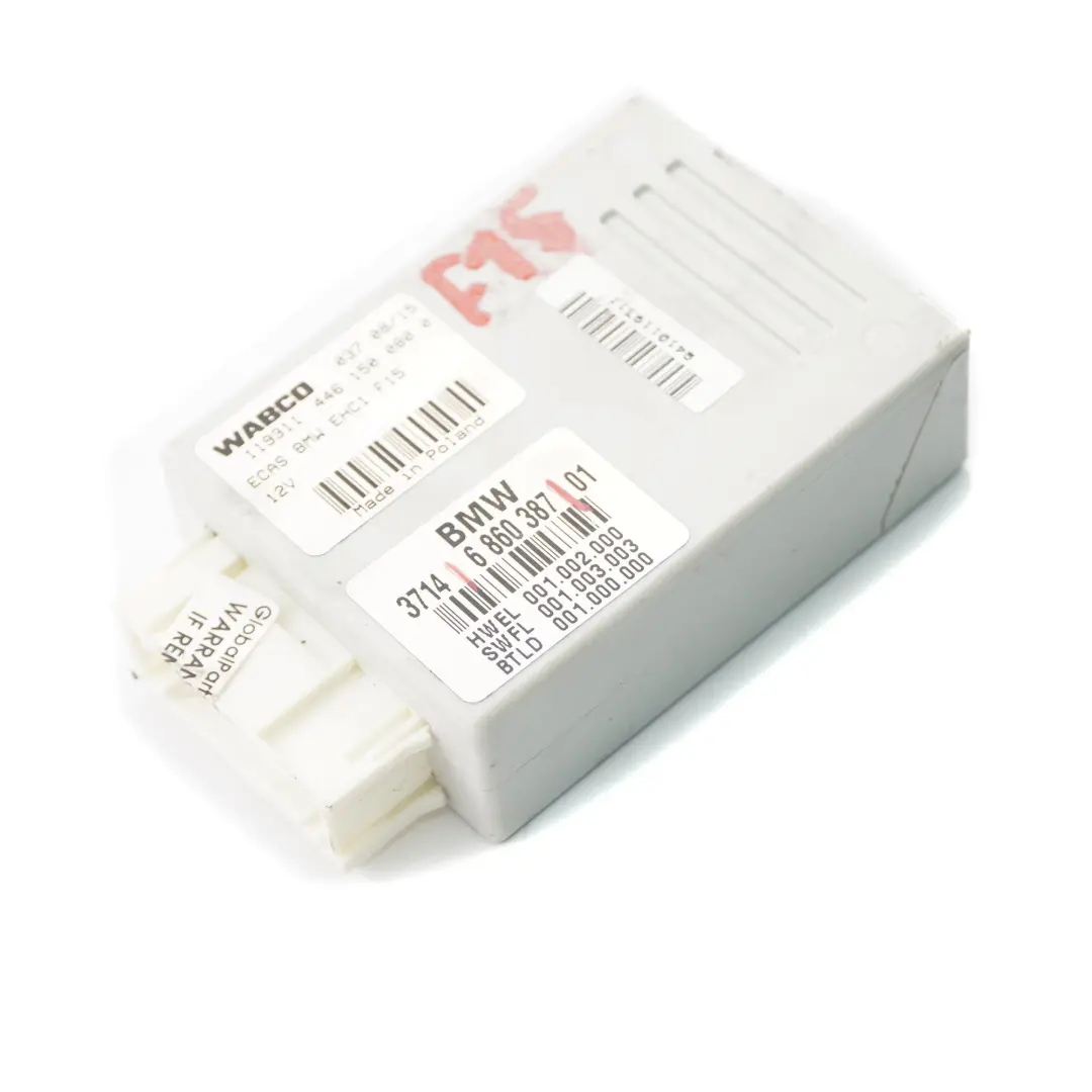 Modulo sospensioni pneumatiche BMW X5 F15 F85 X6 F16 F86 Centralina regolazione per con numero di parte 6860387 Modulo sospensioni pneumatiche BMW X5 F15 F85 X6 F16 F86 Centralina regolazione - SKU 6860387 - Numero di parte 6860387