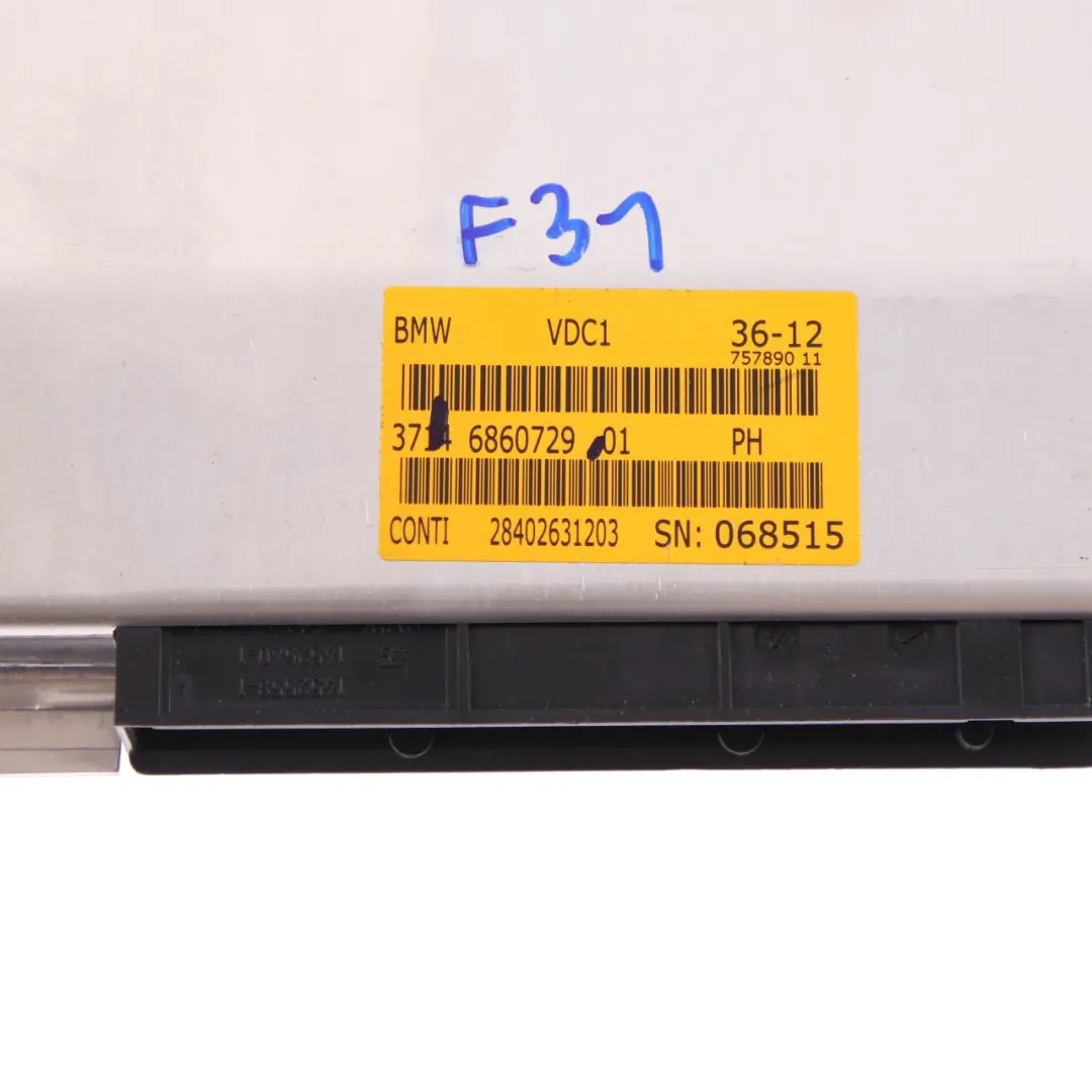 Module VDC BMW F31 Touring Unité Contrôle Niveau Suspension Pneumatique pour à propos du numéro de pièce 6860729 Module VDC BMW F31 Touring Unité Contrôle Niveau Suspension Pneumatique - SKU 6860729 - Numéro de pièce 6860729