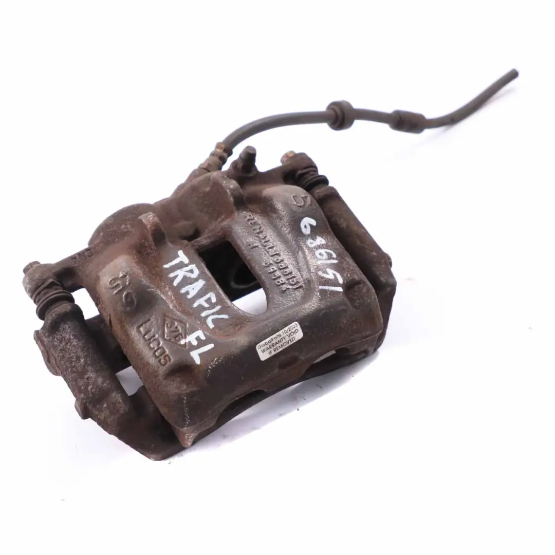 Bremssattel vorne links Carrier Träger für Renault Trafic 2 Opel Vivaro mit Teilenummer 686151 Renault Trafic 2 Opel Vivaro Bremssattel vorne links Carrier Träger - SKU 686151 - Teilenummer 686151