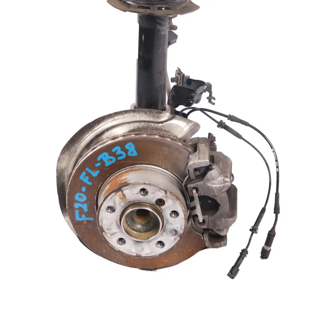 Suspension Leg F20 118i B38 Front Left N/S Spring Strut Hub Brake Disc to BMW with Part number 6862171 BMW Suspension Leg F20 118i B38 Front Left N/S Spring Strut Hub Brake Disc - SKU 6862171-6 - Part number 6862171