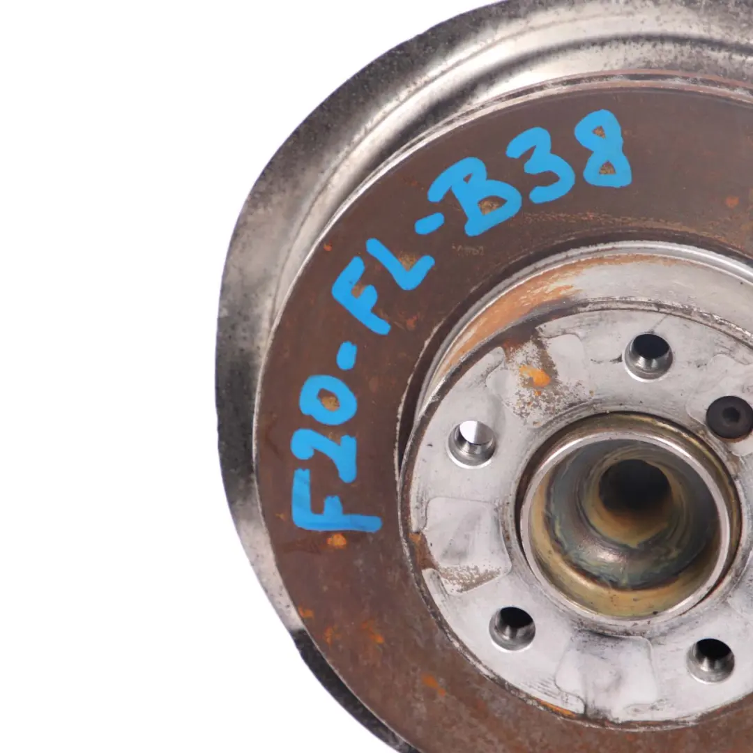 Suspension Leg F20 118i B38 Front Left N/S Spring Strut Hub Brake Disc to BMW with Part number 6862171 BMW Suspension Leg F20 118i B38 Front Left N/S Spring Strut Hub Brake Disc - SKU 6862171-6 - Part number 6862171