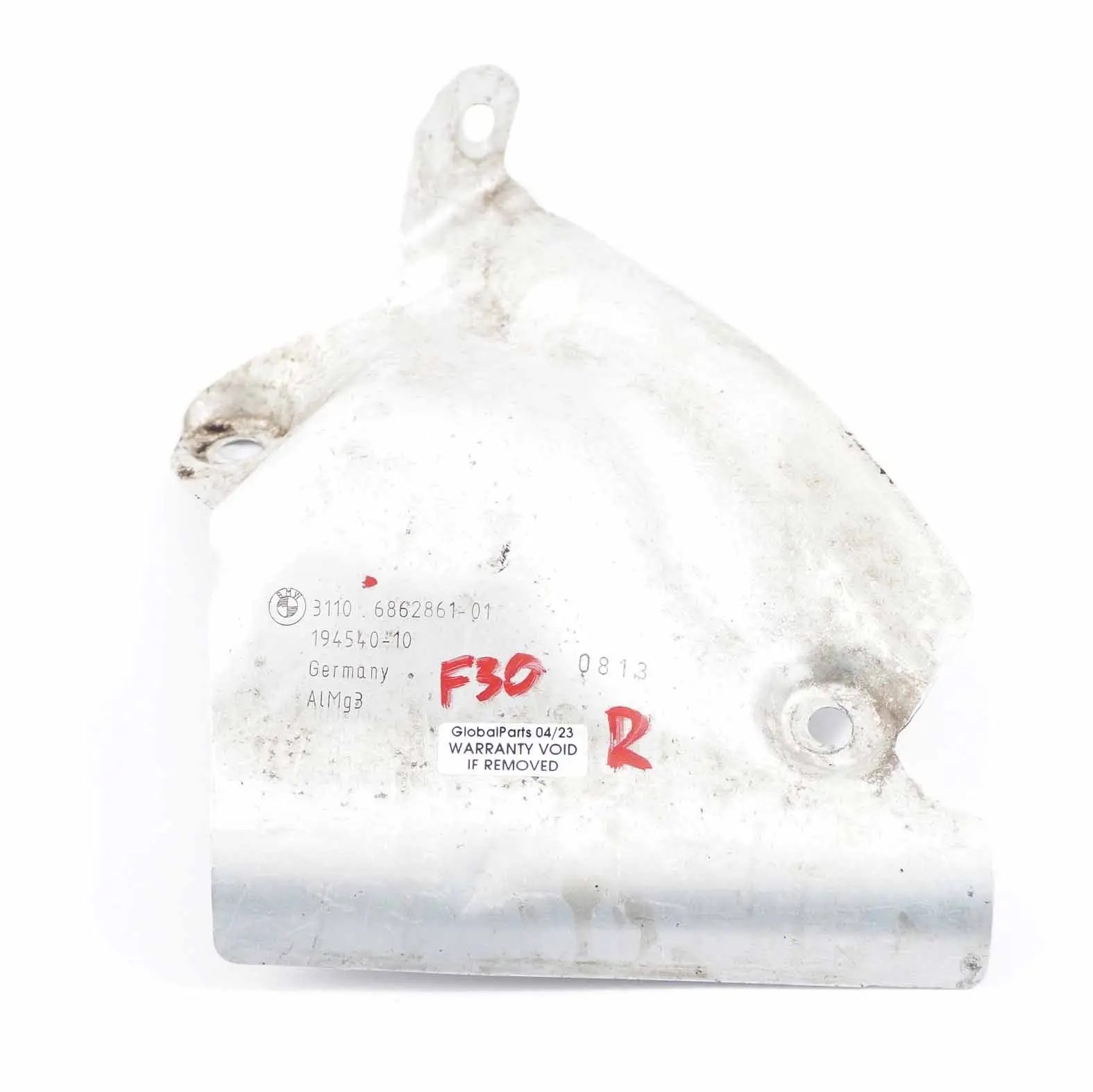 Scudo termico BMW F20 F30 F31 Piastra protezione asse anteriore destro 6862861